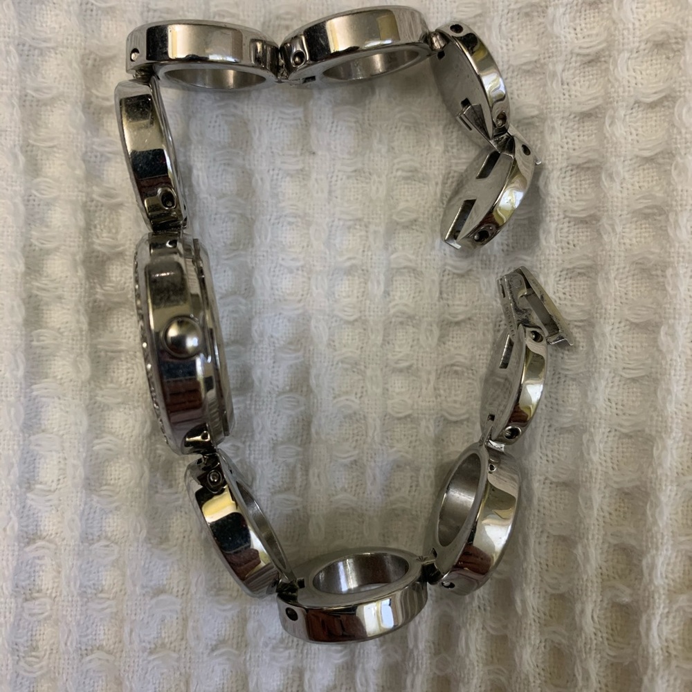 DKNY Silver Rhinestone Watch - Picture 5 of 5